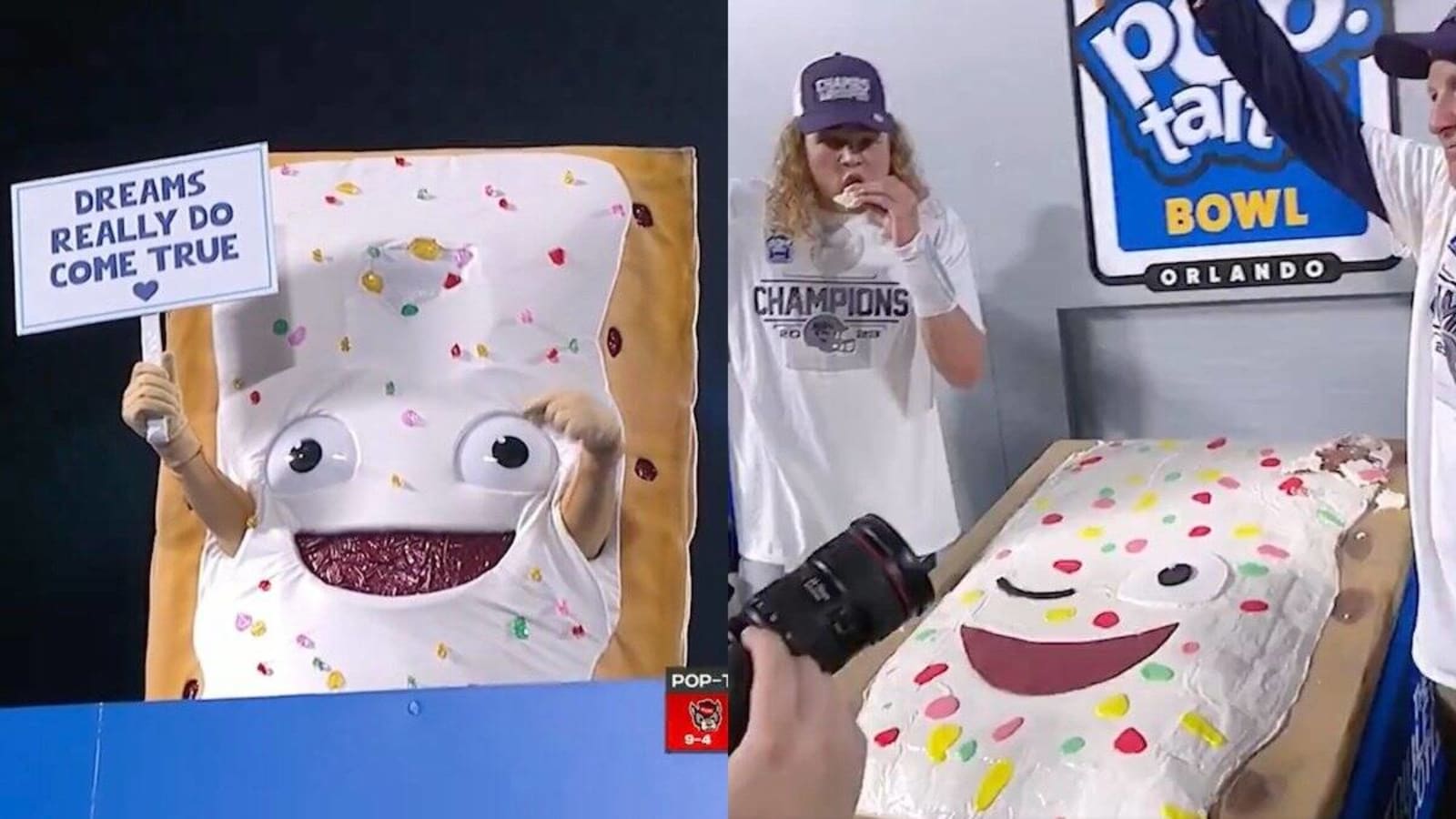 The Pop-Tarts Bowl ‘Toasted’ Its Pop-Tart Mascot So the Winning Team Could Eat It
