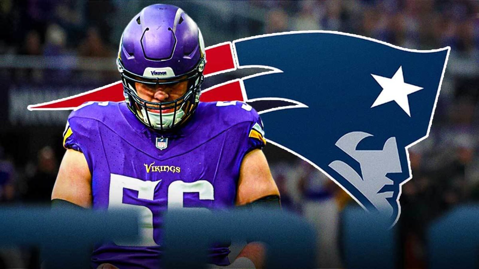 Patriots replace David Andrews with 88-game Vikings starter