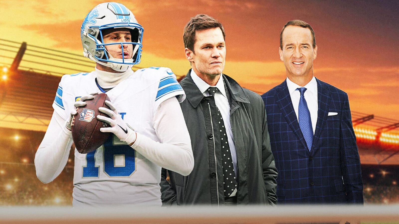 Lions QB Jared Goff joins elite Tom Brady, Peyton Manning group after Bears win