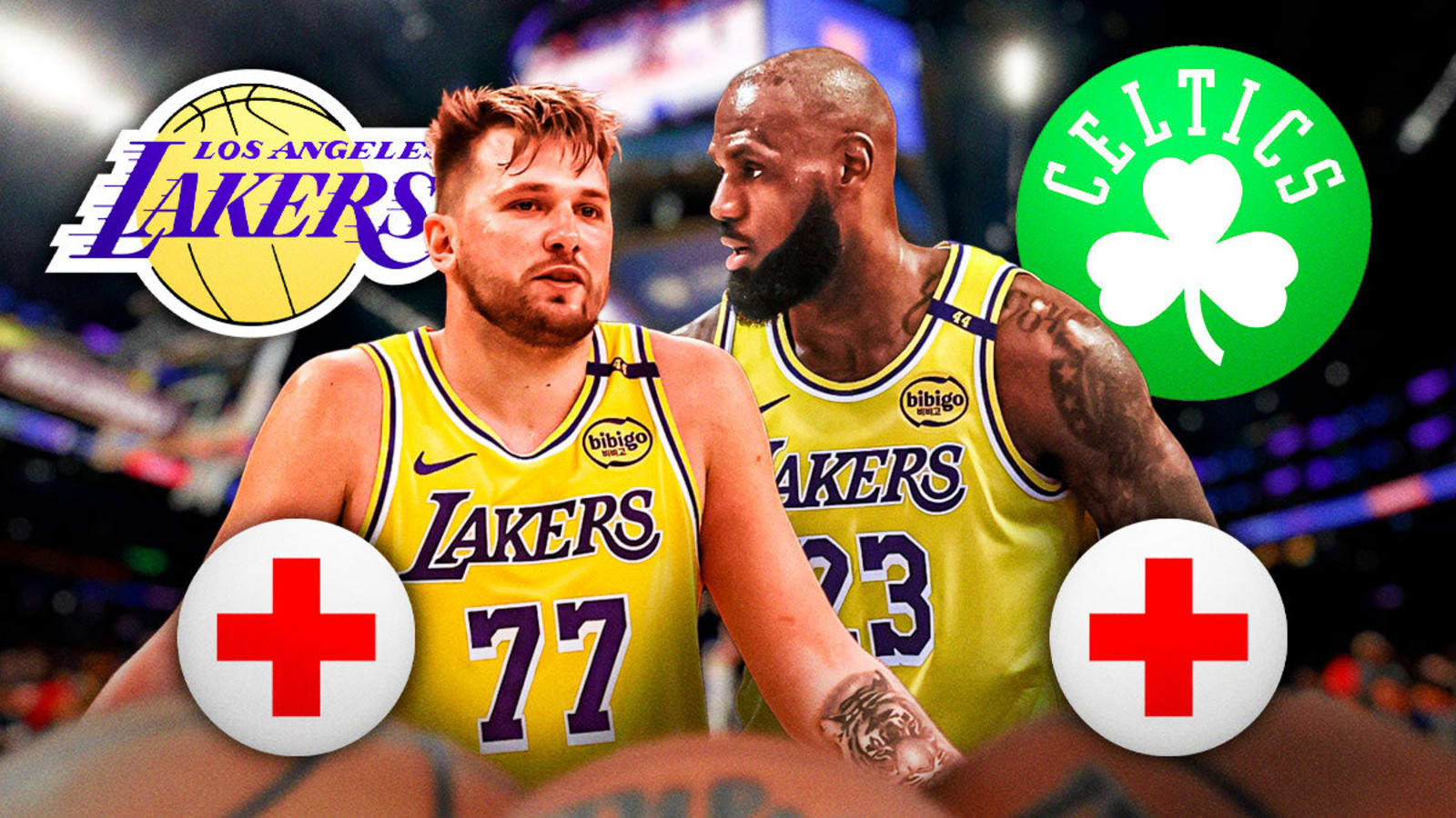 Are Luka Doncic, LeBron James playing tonight? Lakers vs. Celtics injury report