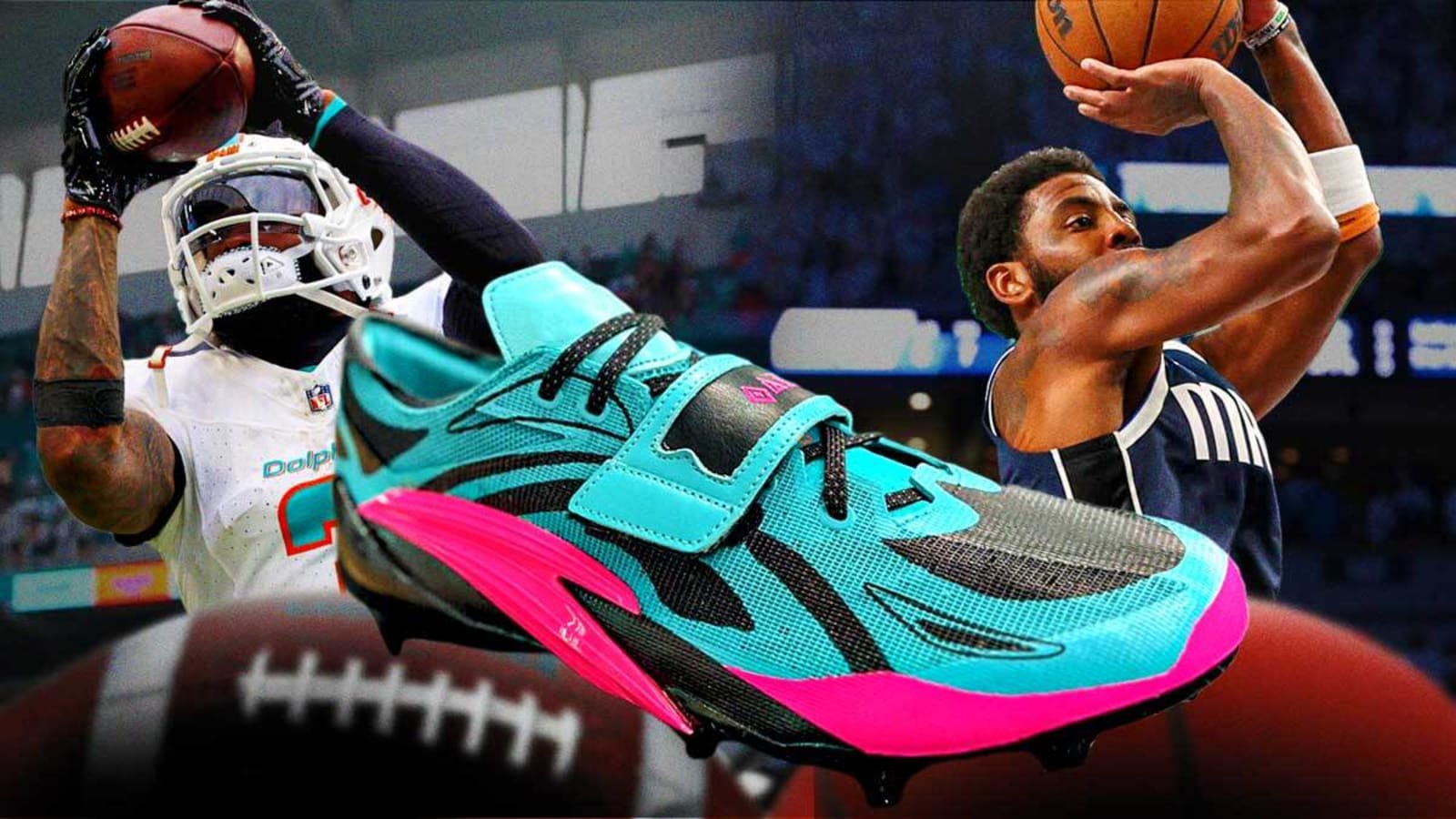 Dolphins’ Odell Beckham Jr. wears custom Kyrie Irving cleats