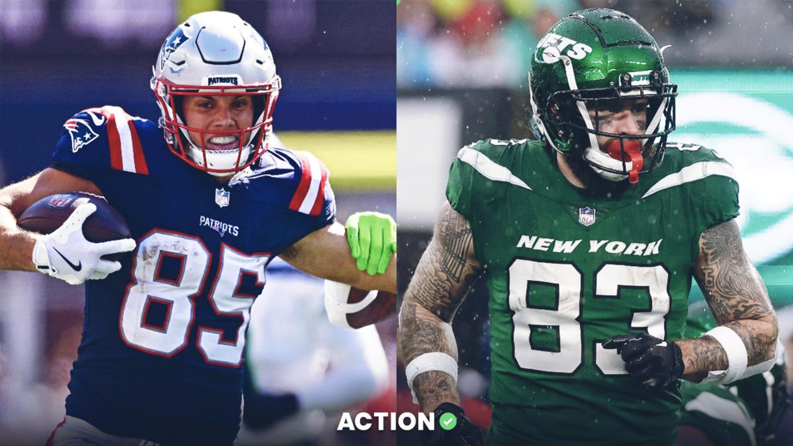 Patriots vs. Jets 'TNF' props for anytime touchdown scorers: Hunter Henry, Tyler Conklin