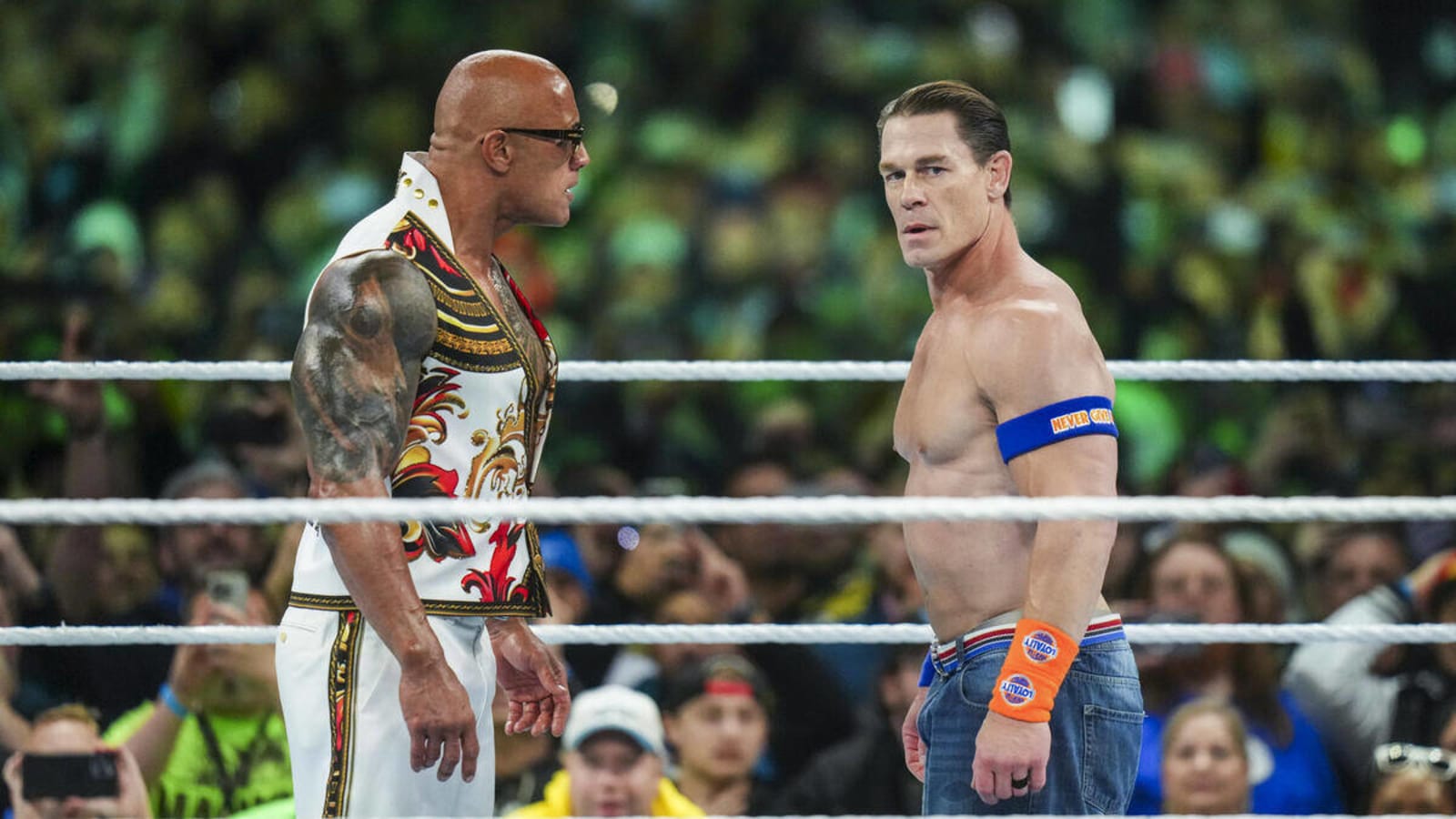 John Cena Embraces Giant Bald Spot On Head