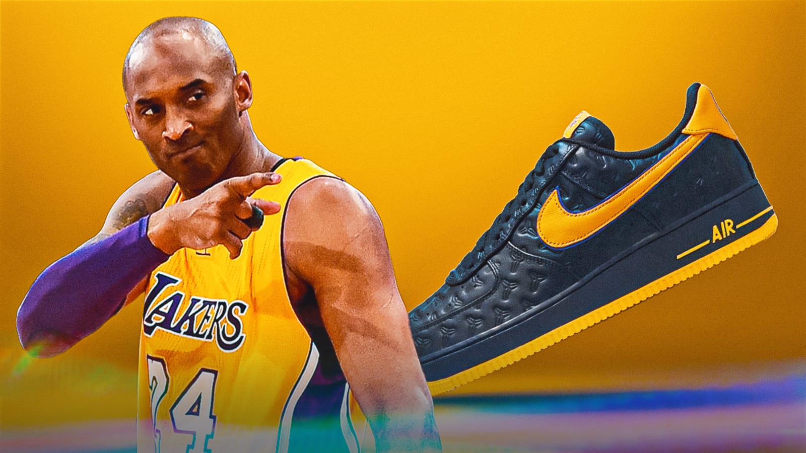 Limited Edition Kobe Bryant Nike Air Force 1 on the way Yardbarker