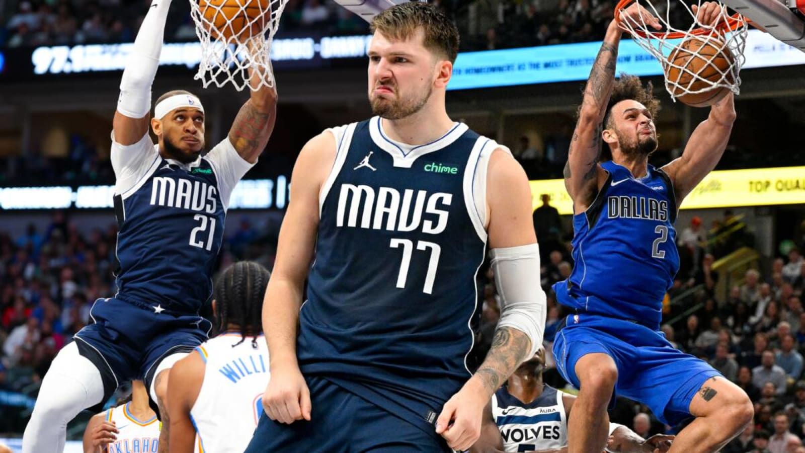 Luka Doncic, Dereck Lively II & Daniel Gafford Thriving Together for Mavs: ‘Playing Chess’