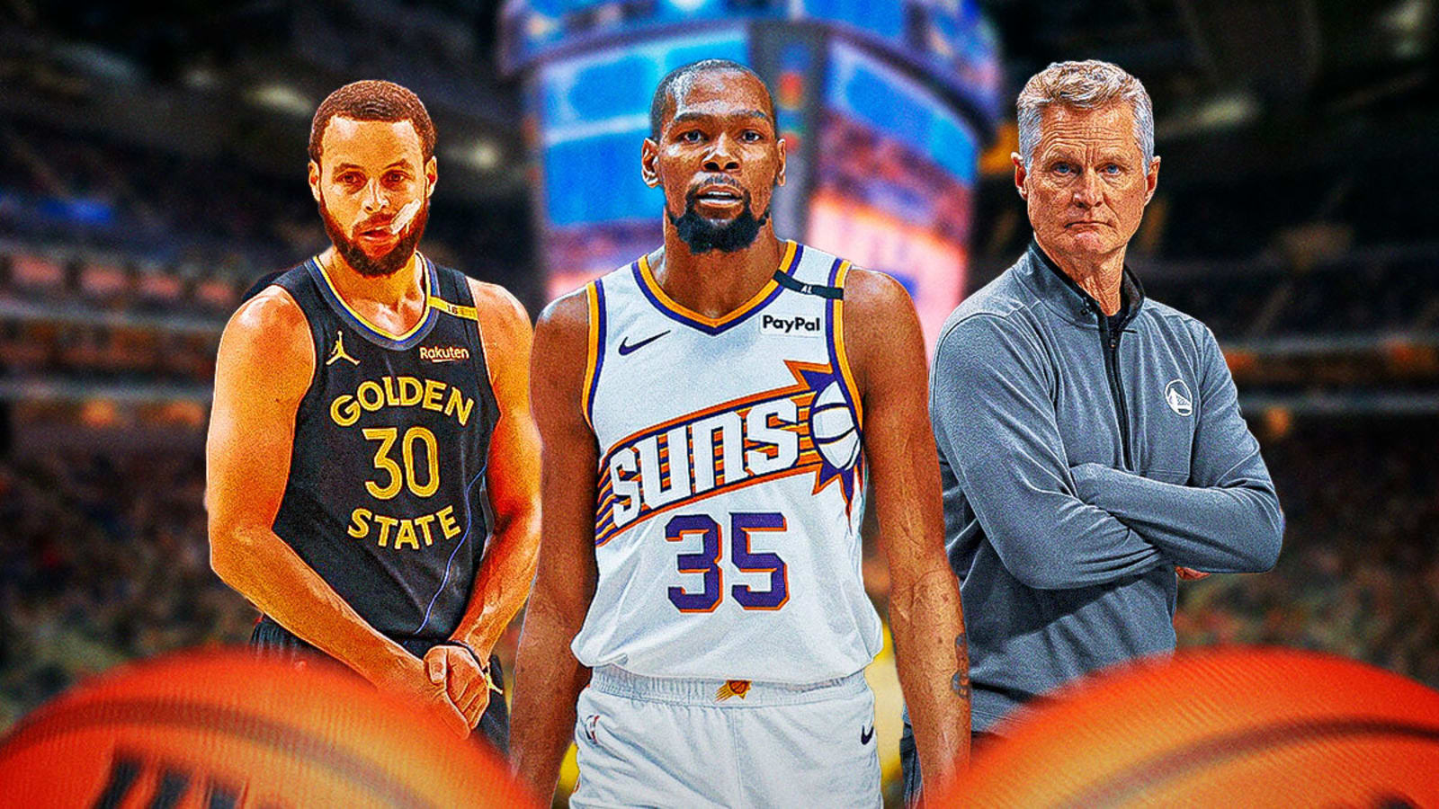 Warriors’ Stephen Curry, Steve Kerr react to Kevin Durant shooting down reunion