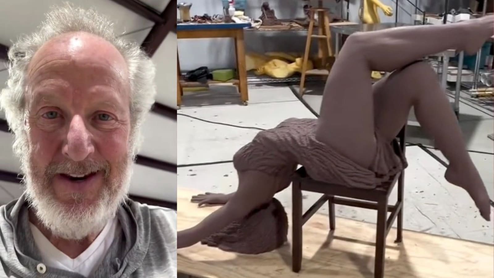 Daniel Stern Lives on a Tangerine Farm Where He Makes Sculptures (And He’s So Good!)