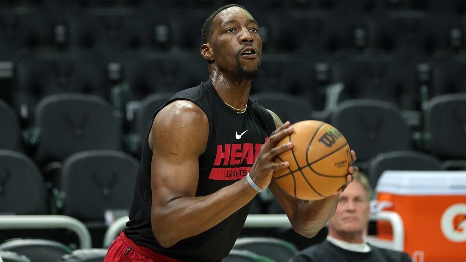 Bam Adebayo halts press conference to answer phone call from mom