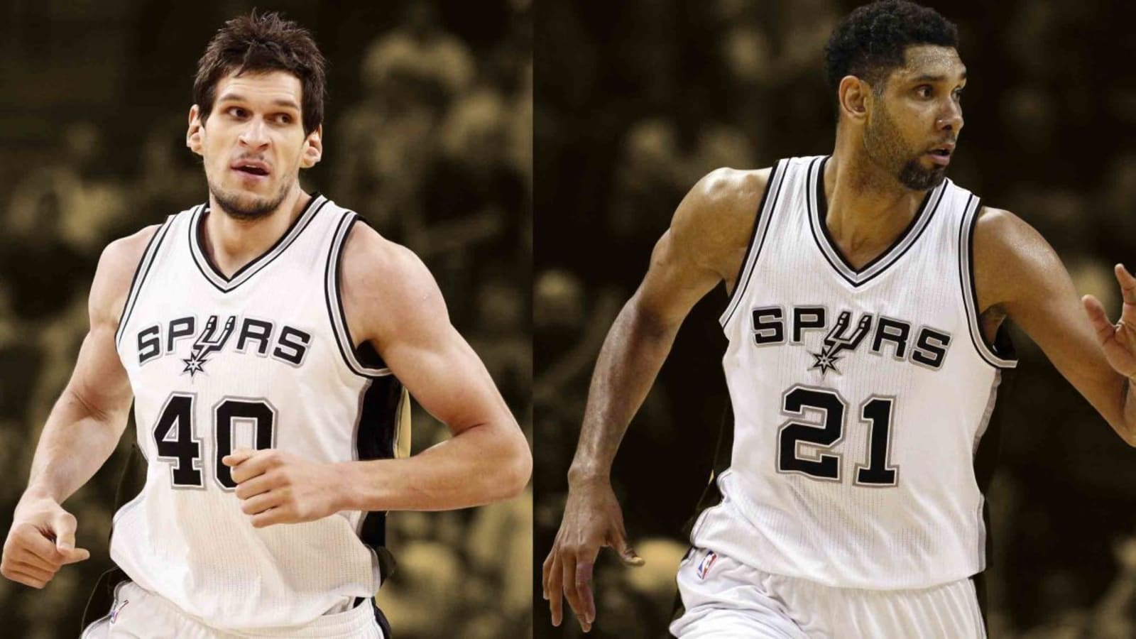 Boban Marjanovic was shocked by Tim Duncan&#39;s work ethic and professionalism: 'Everyone left the gym and he stayed to help him by being defense'