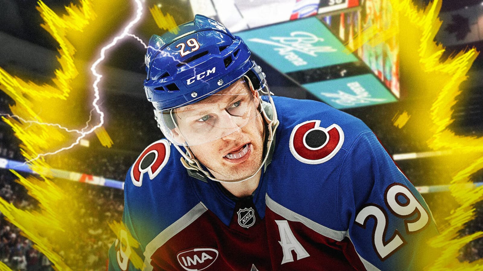 Avalanche celebrate huge Nathan MacKinnon feat in Blackhawks game