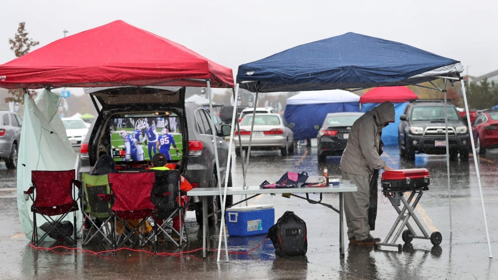 NFL Weather Report for Jets vs. Bills, Dolphins vs. Browns Includes Rain, Wind