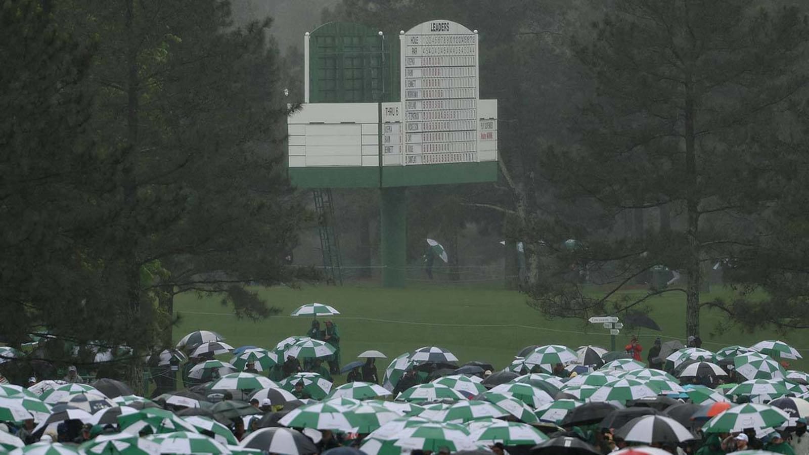 Masters Weather: Rain and wind in the forecast for Thursday