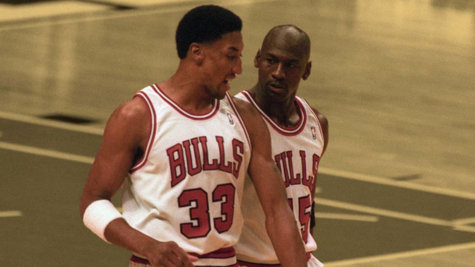 I wish there was some way legally that I could give him some of the money Michael Jordan wanted to help Scottie Pippen with his contract issue Yardbarker