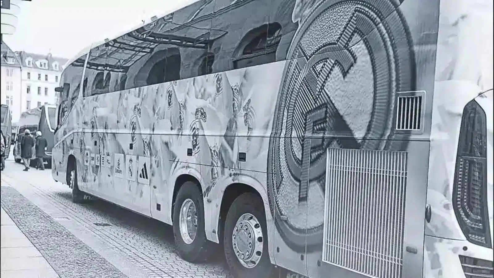 Real Madrid team bus involved in a crash en route to RB Leipzig