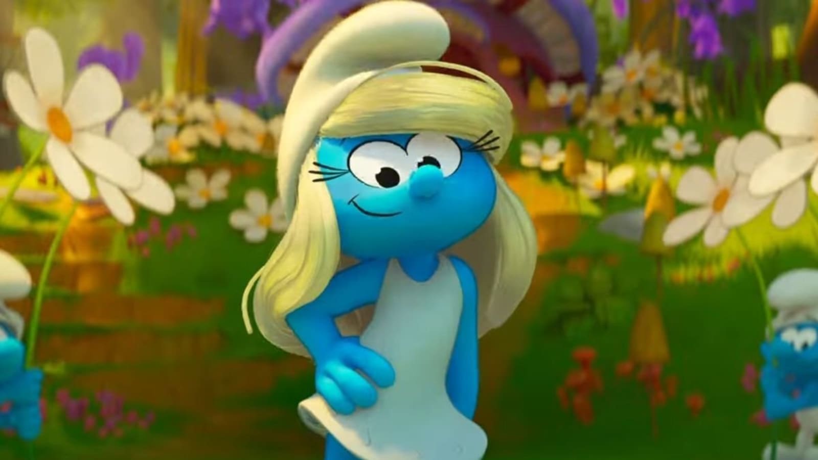 Rihanna Is Smurfette in SMURFS’ World-Hopping Trailer