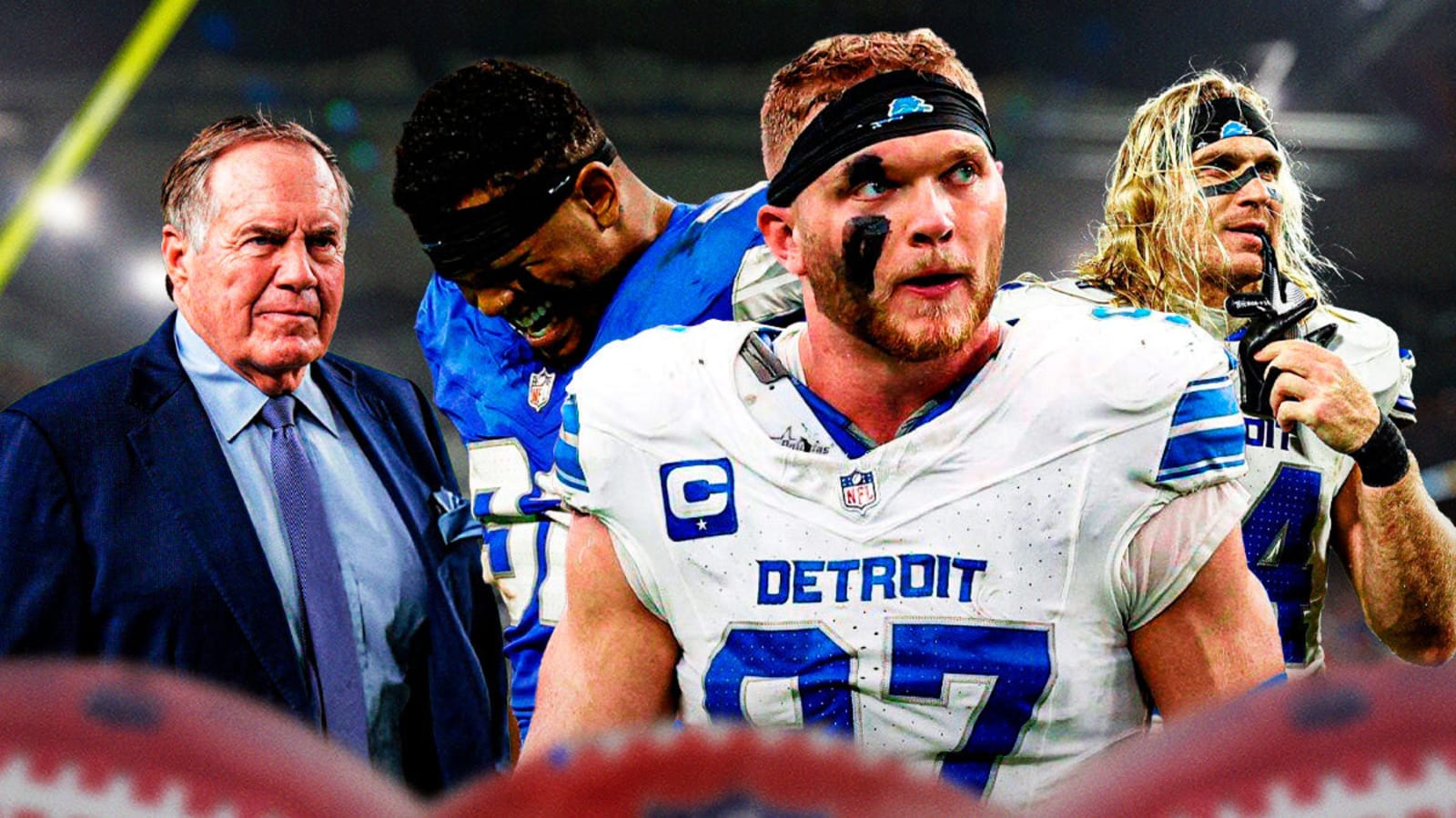 Bill Belichick shares concerns over Lions defense amid injury bug