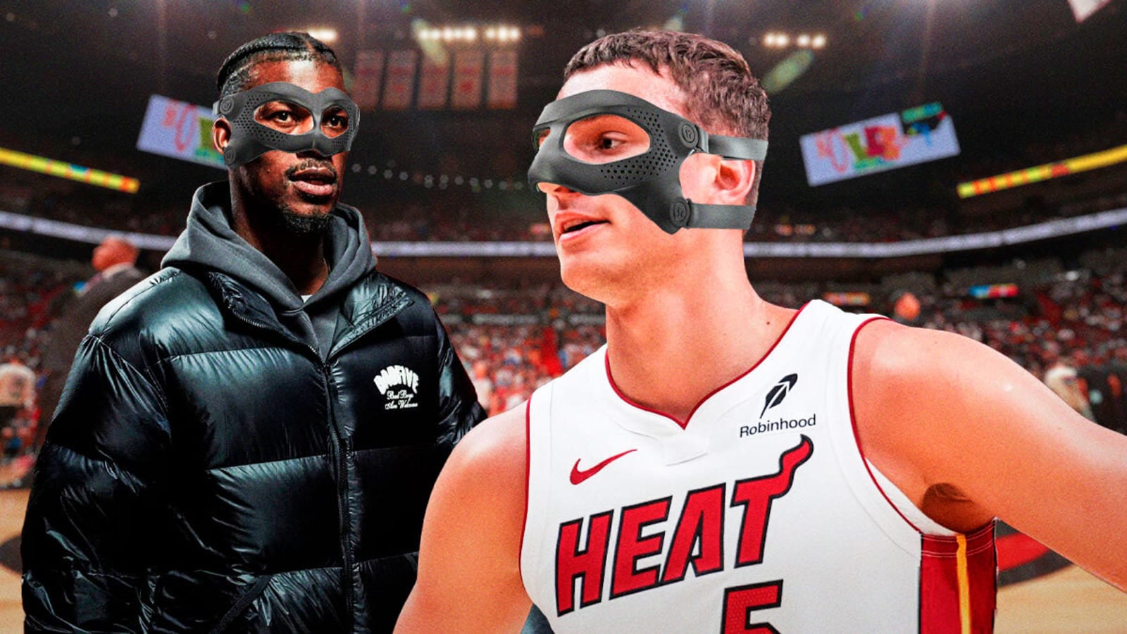 Heat’s Nikola Jovic has hilarious response to Jimmy Butler’s mask imitation