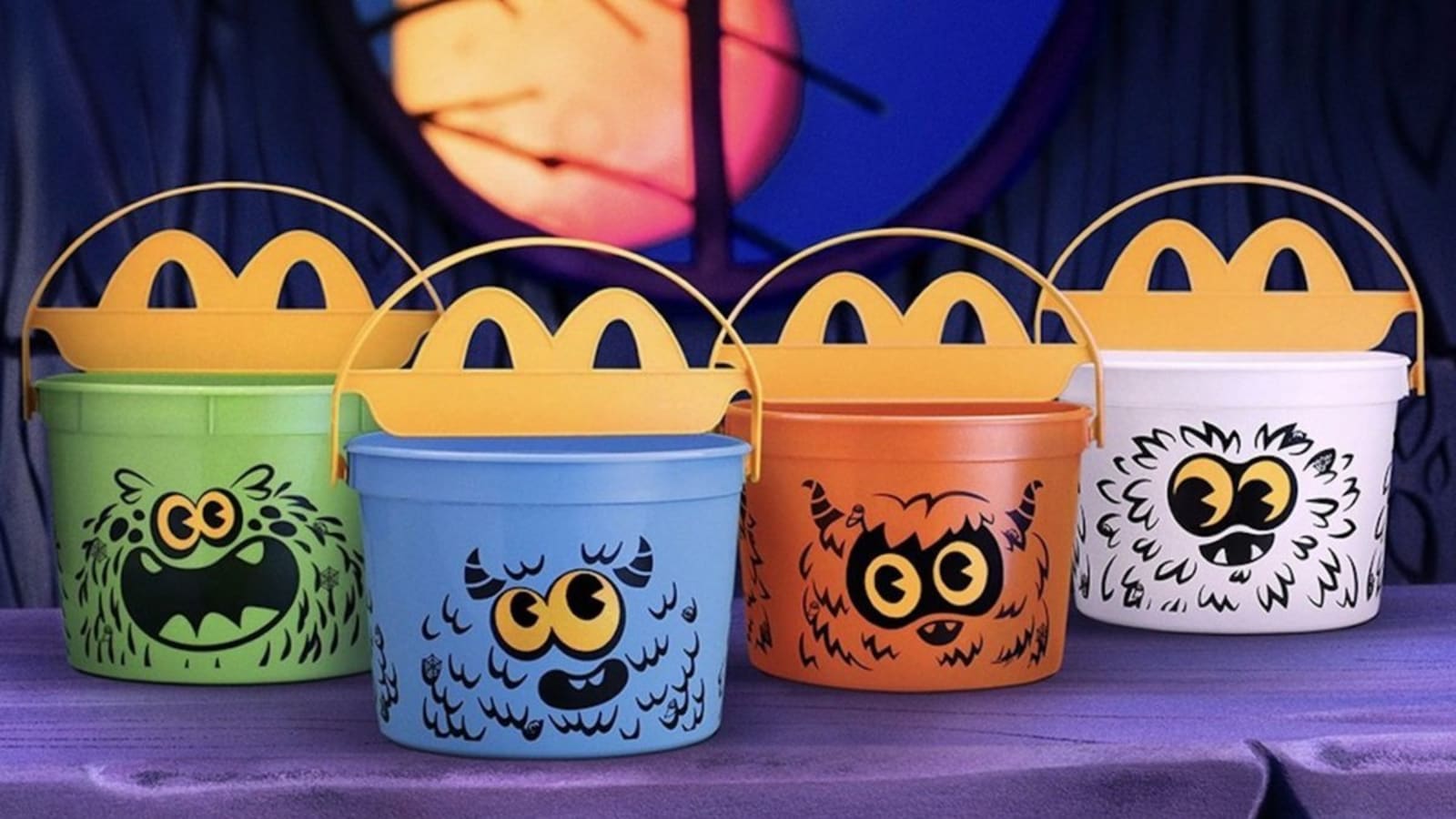 McDonald’s Retro-Style Boo Buckets Are Back, with Different Monsters