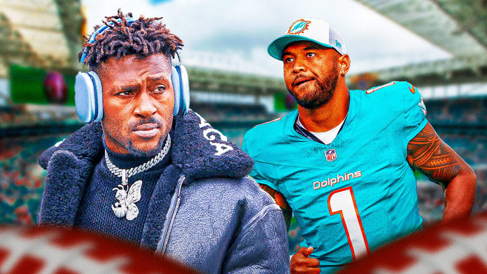 Dolphins’ Tua Tagovailoa earns insane blackface slander from Antonio Brown