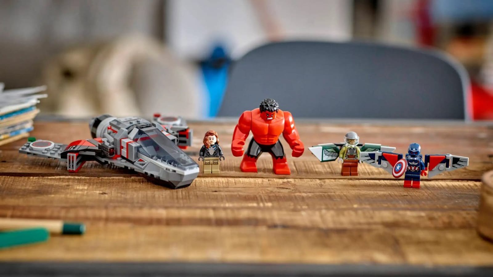 CAPTAIN AMERICA: Brave New World LEGO Set Features an Angry Red Hulk Minifigure