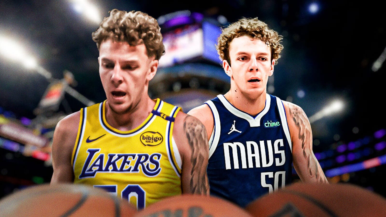 Lakers bring back center after brief Mavericks stint