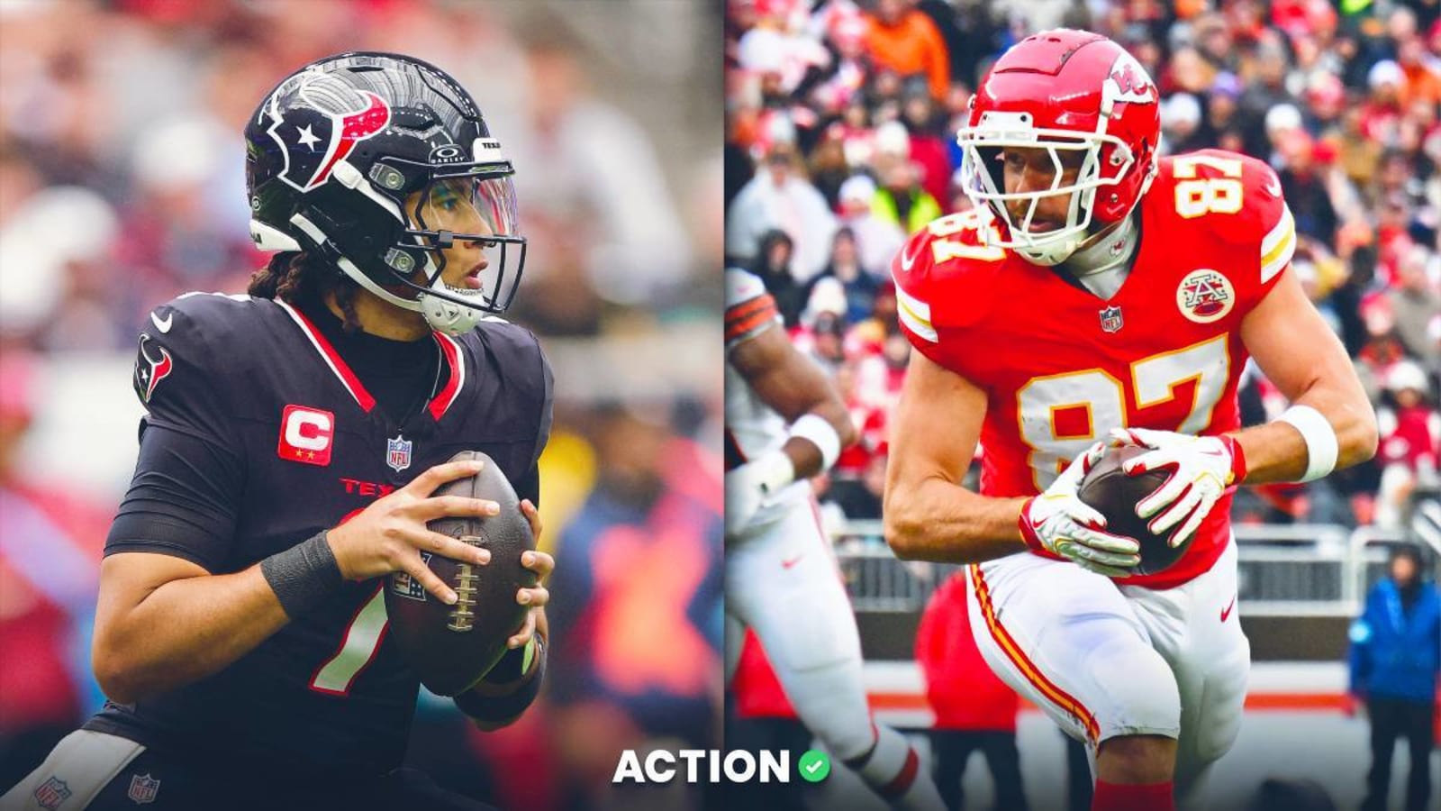 Texans vs. Chiefs Player Props: Bets on C.J. Stroud, Travis Kelce