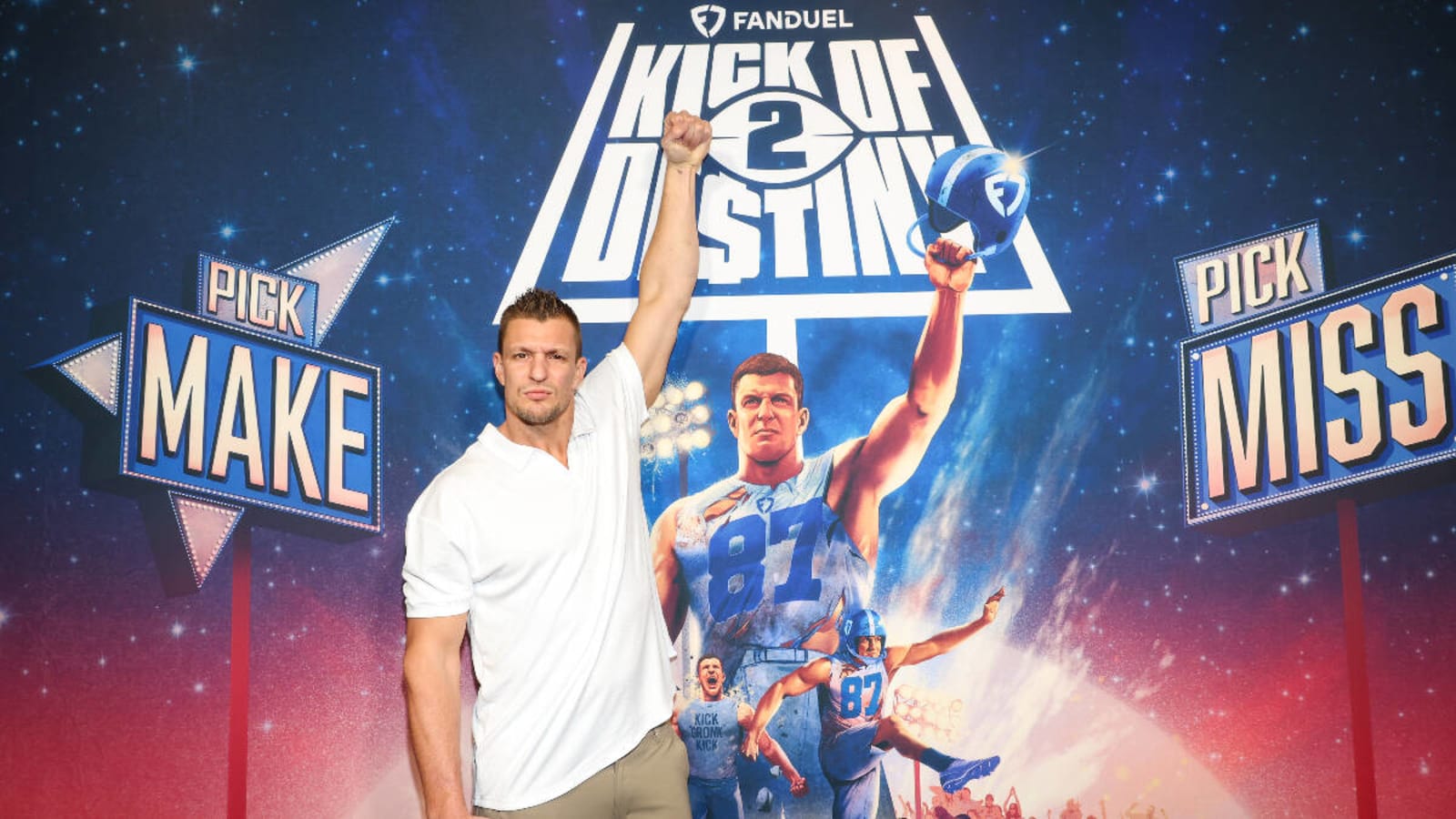 Did Gronk make or miss the Kick of Destiny 2 at Super Bowl 58?