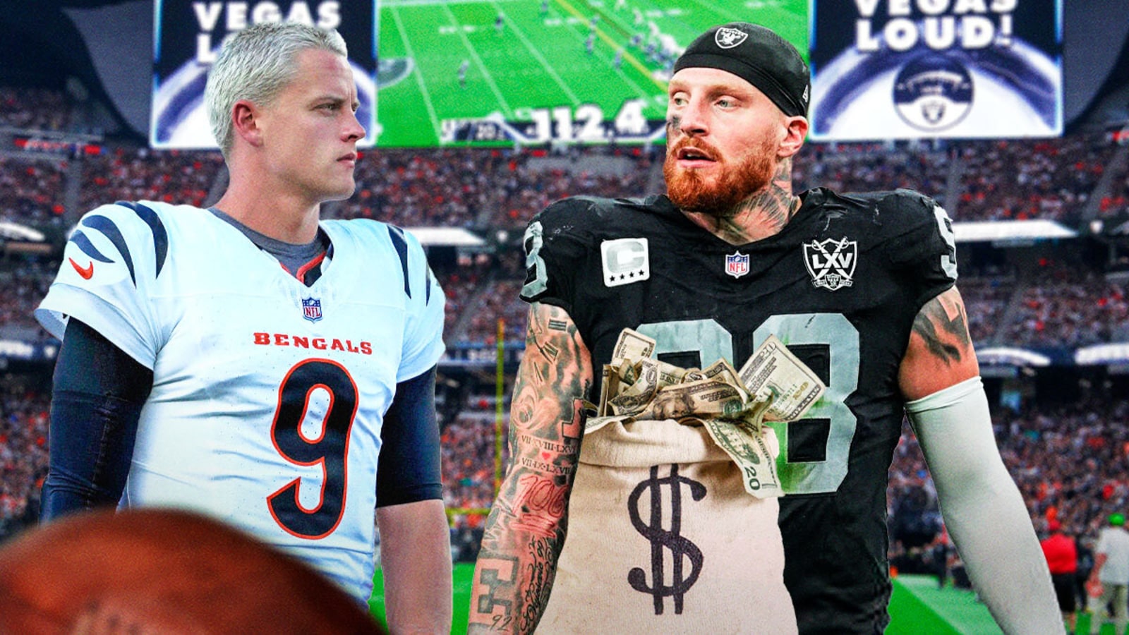 Raiders’ Maxx Crosby slapped with $11,255 fine for late Joe Burrow hit