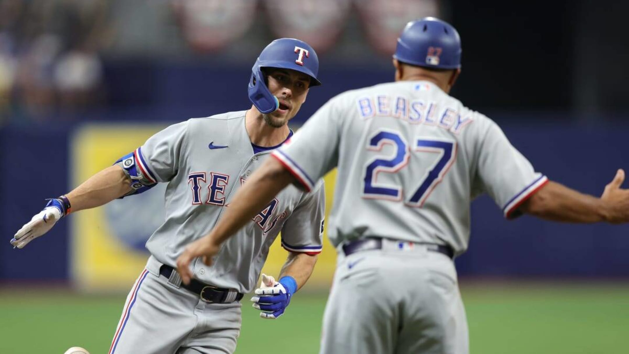 Watch: Evan Carter Crushes First MLB Home Run for Texas Rangers at