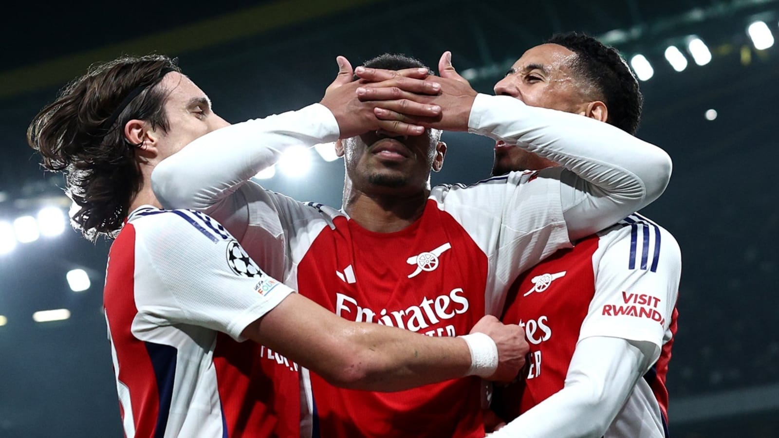 Gabriel Magalhães is now remarkably only one goal behind Gabriel Jesus’ record for Arsenal