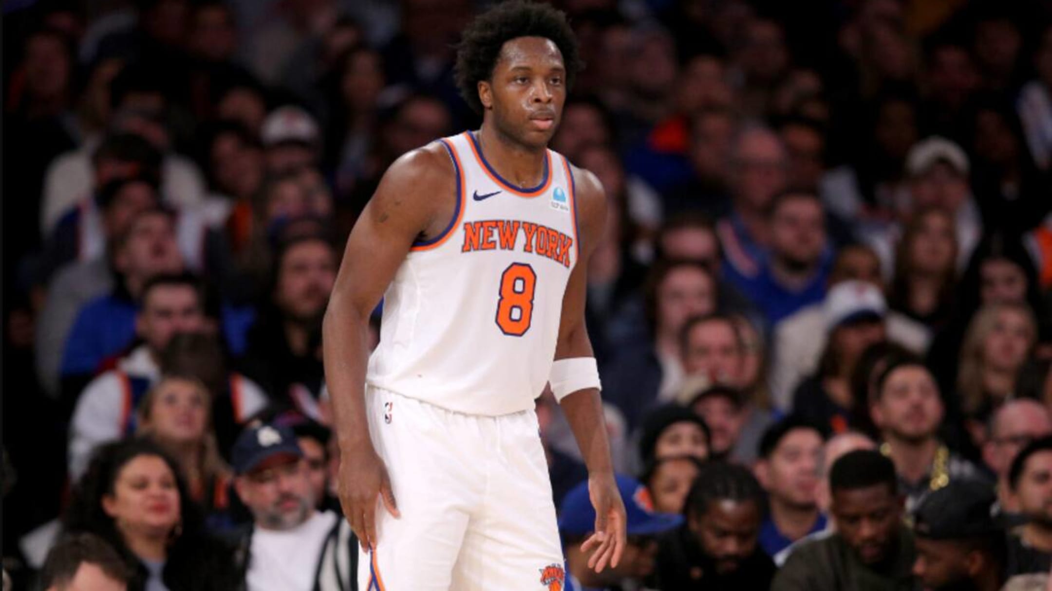 Knicks' OG Anunoby upgraded to questionable in return from elbow surgery -  Newsday