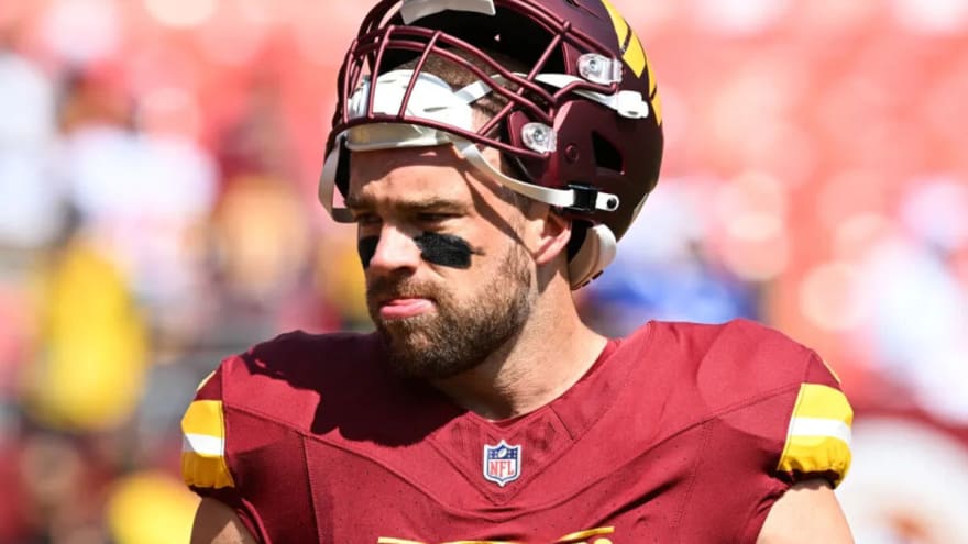 Commanders Announce Unfortunate Zach Ertz News on Monday