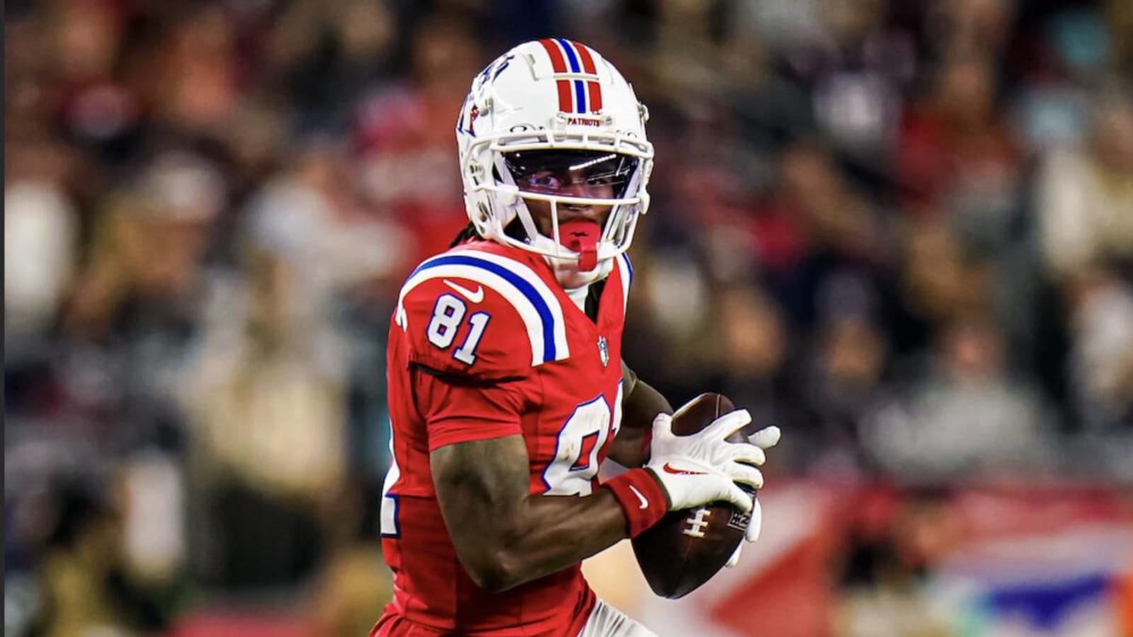 Patriots WR DeMario Douglas reveals heartwarming reason for switching to jersey No. 3