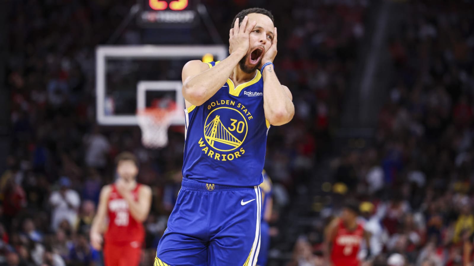 Steph Curry Reacts to Historic Warriors Announcement