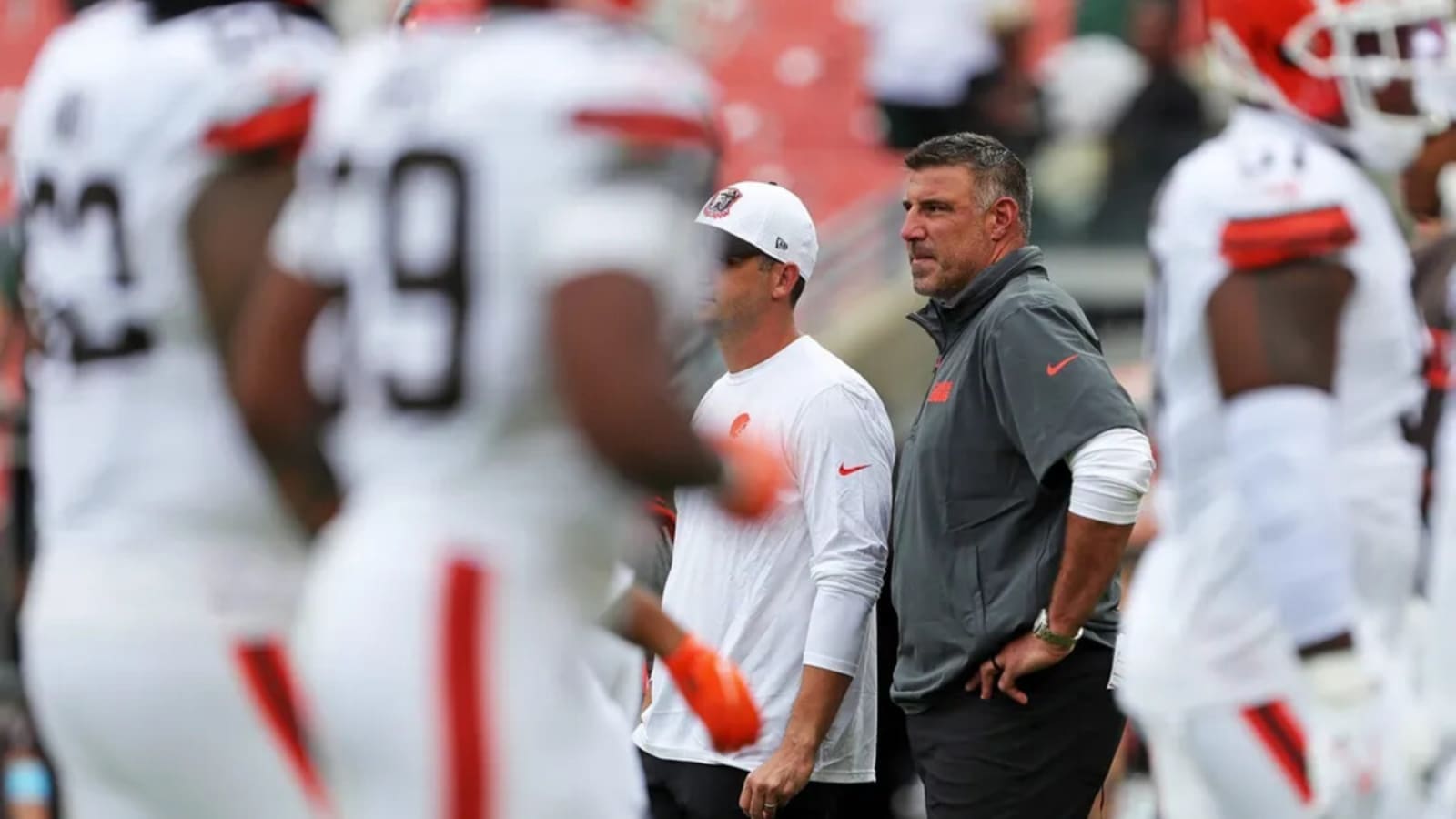 Browns’ Kevin Stefanski pulls back the curtain on recent mystery around Mike Vrabel