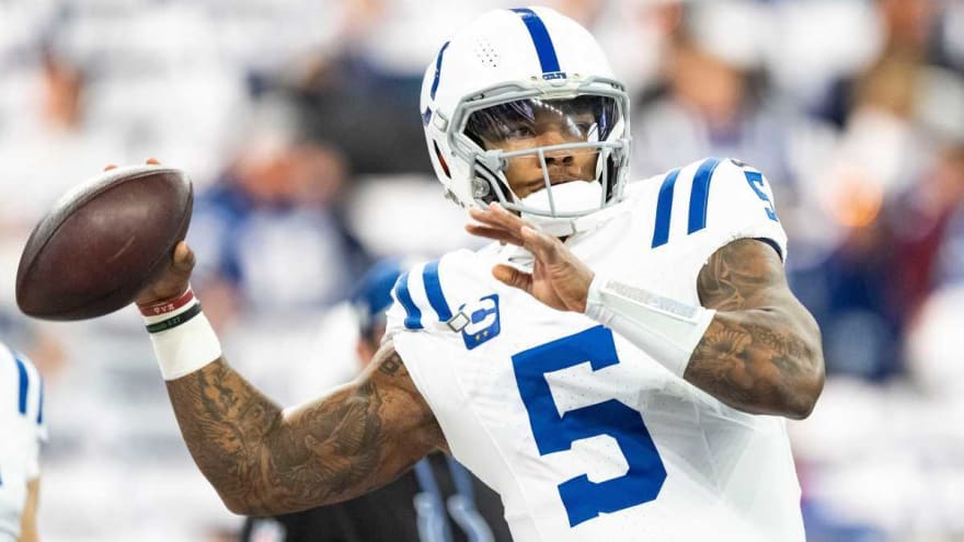 Colts Make Unfortunate Anthony Richardson Injury Update