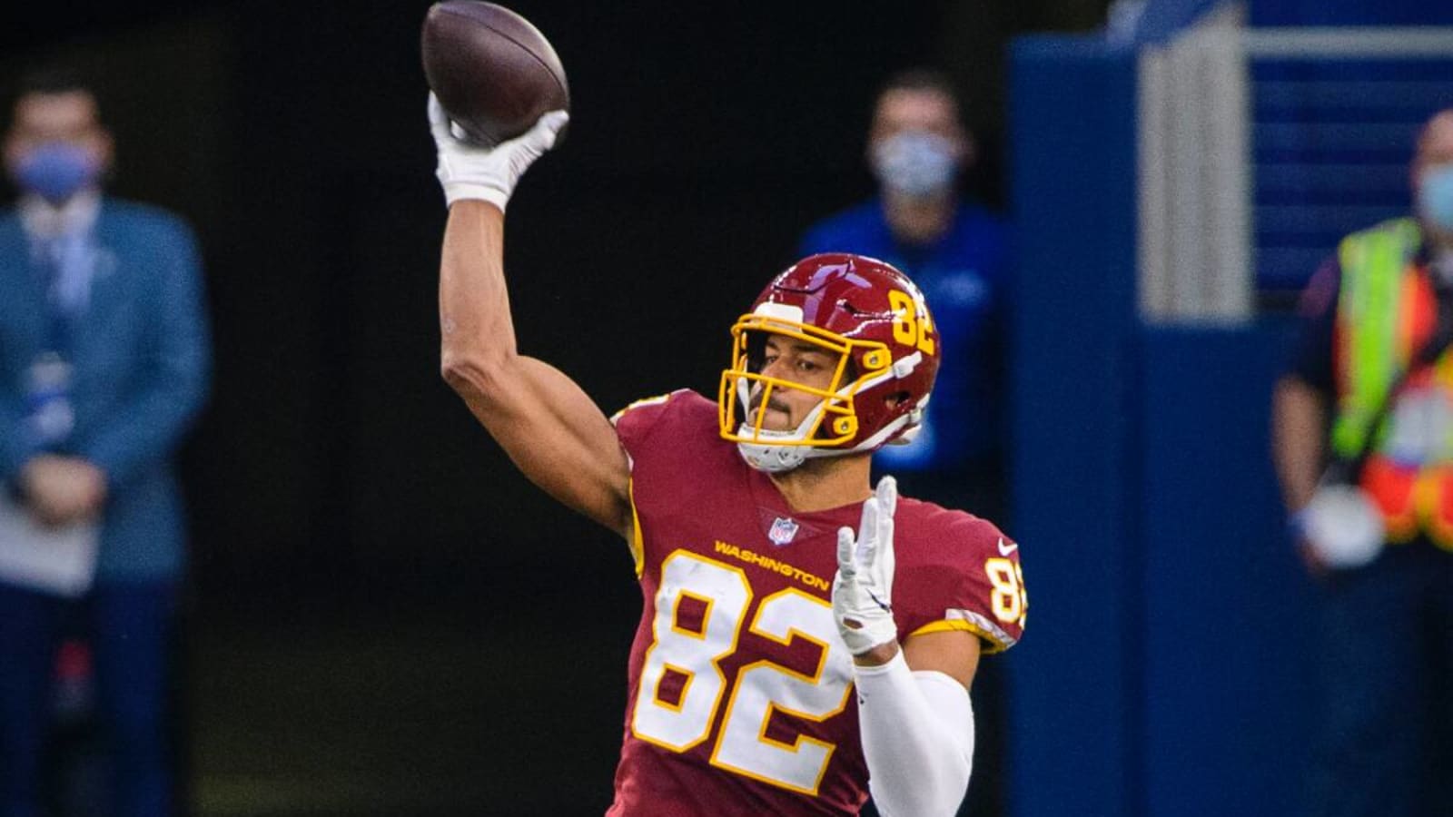 San Francisco 49ers signing of tight end Logan Thomas gives them an unusual embarrassment of riches