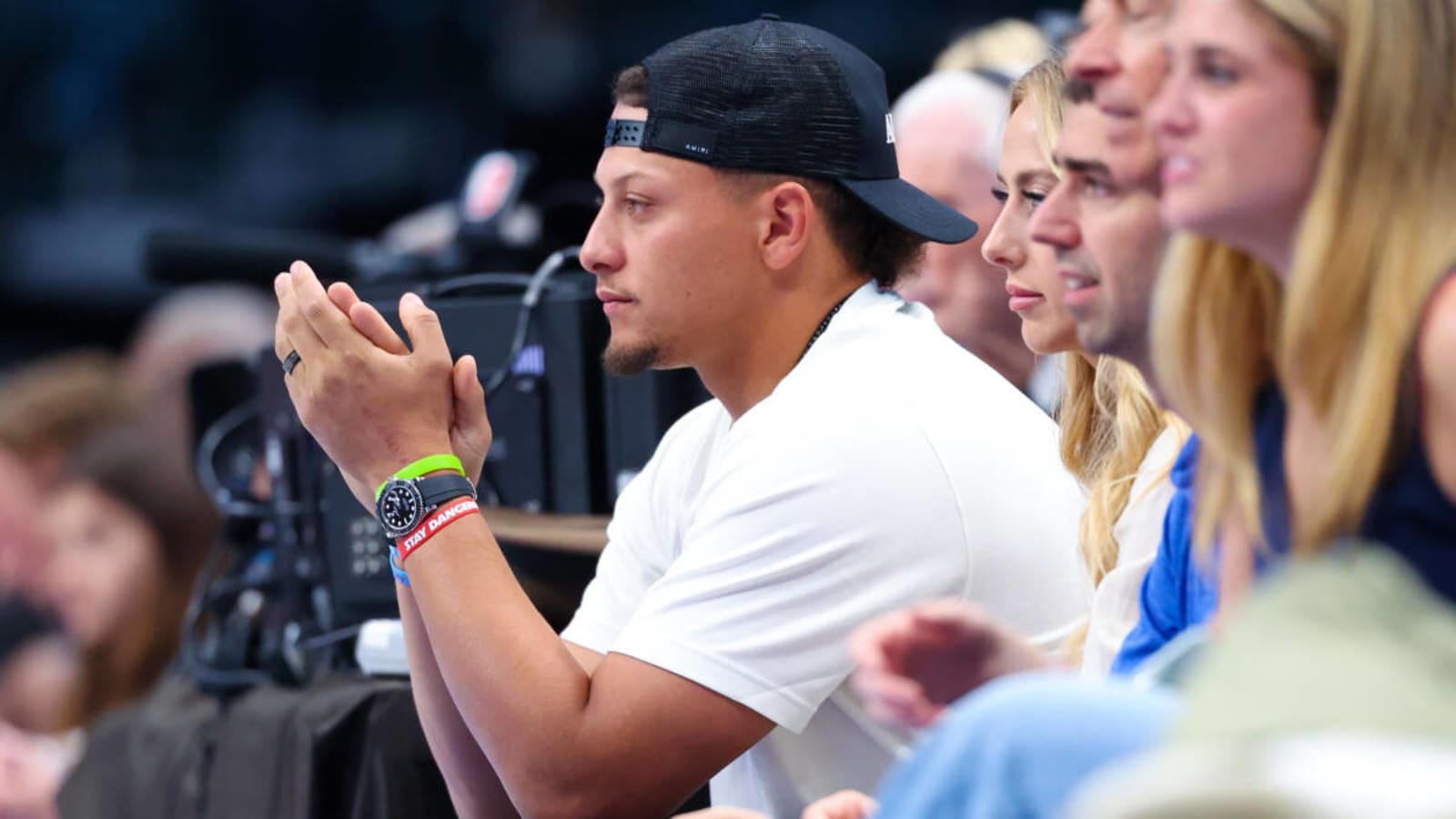 Chiefs quarterback Patrick Mahomes knows one NBA player who can easily make the switch to the NFL