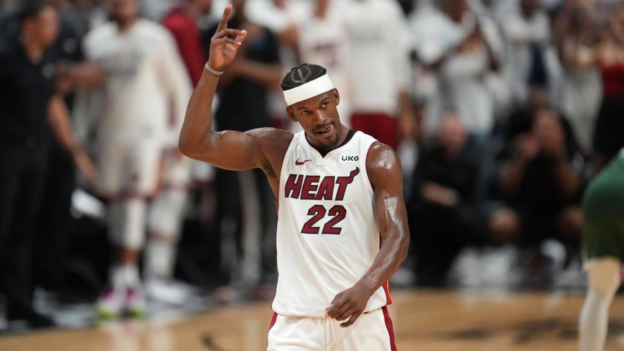 Miami Heat Jimmy Butler 2022-23 White City Edition Jersey