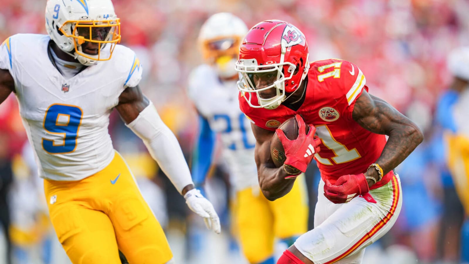 Chargers will meet with former Chiefs WR Marquez Valdez-Scantling during late stage of free agency