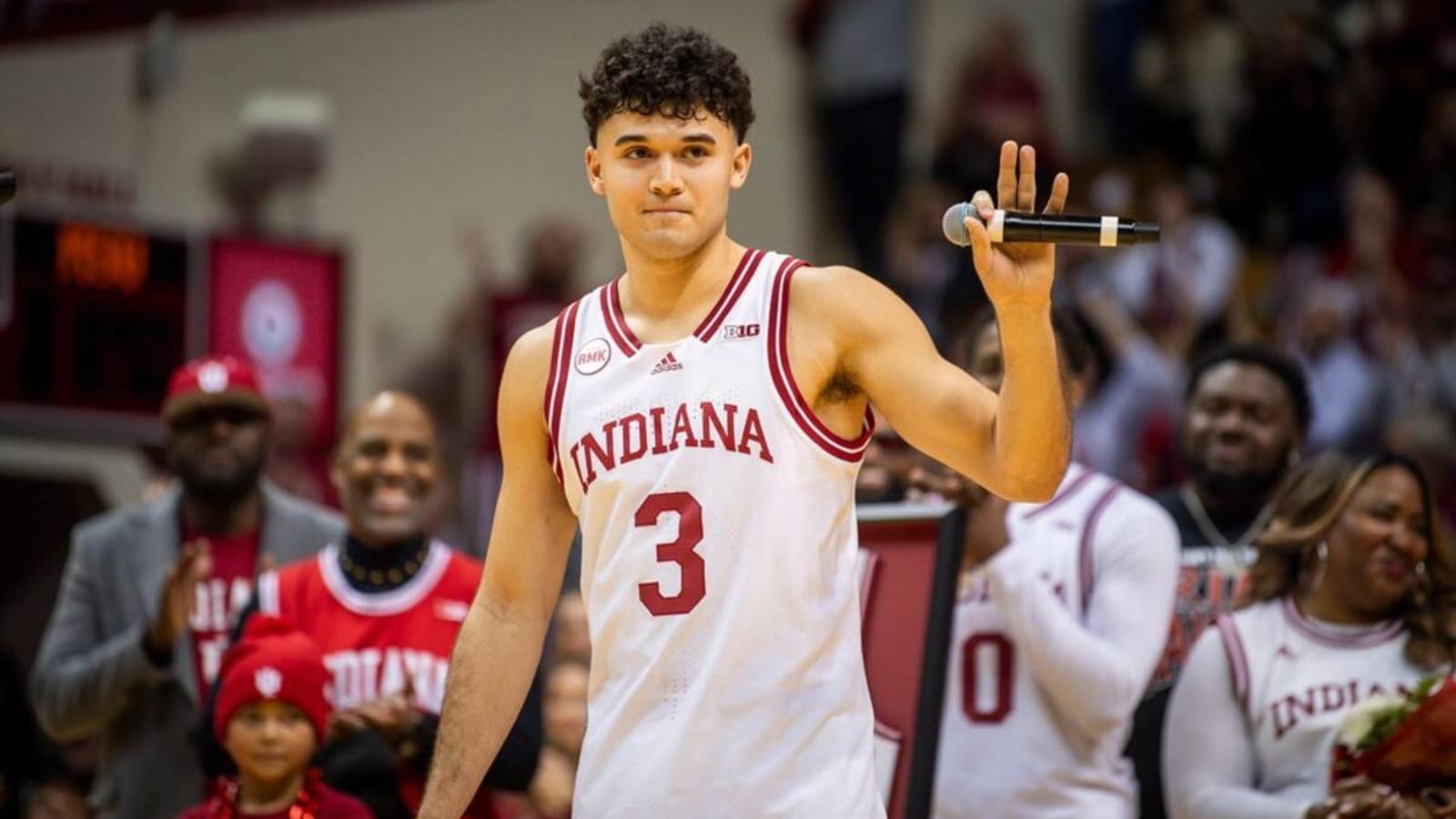 Watch: Anthony Leal Announces Fifth-Year Return, Defends Woodson in Senior Day Speech