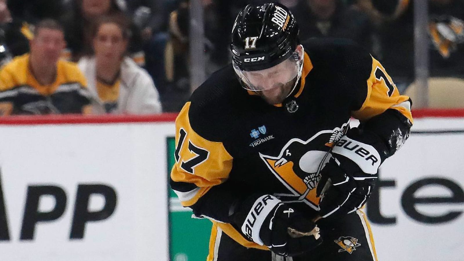 Pittsburgh Penguins forward Bryan Rust being evaluated for upper-body injury, might miss time