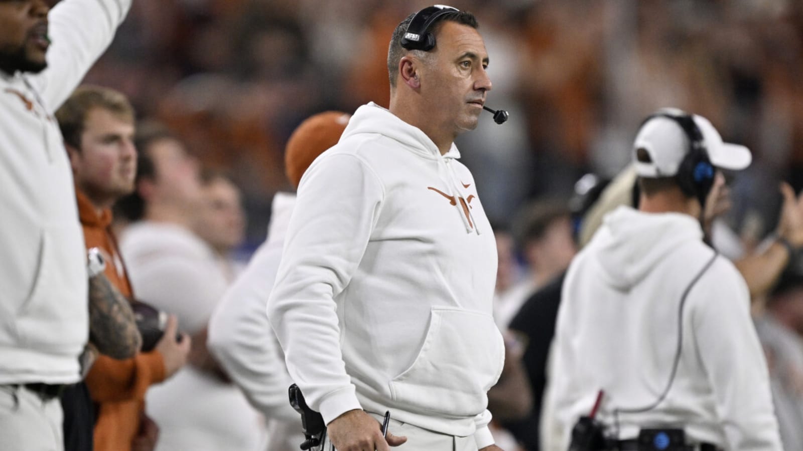 Steve Sarkisian and the Texas Longhorns are having a disastrous time in the 2026 recruiting class with usual position of strength