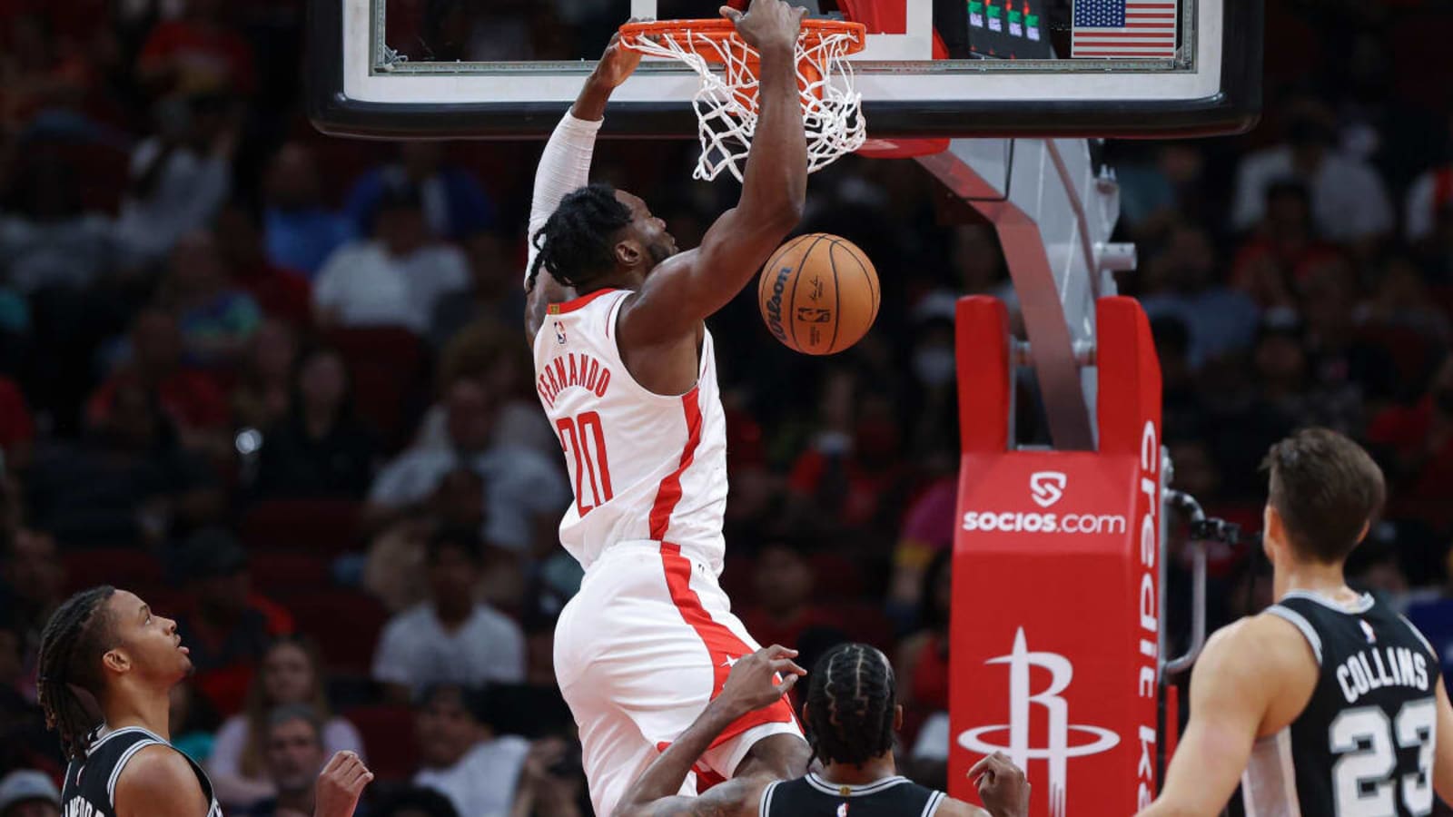 Rockets Injury Update: Center Bruno Fernando Returns vs. Hawks