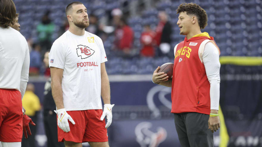 Chiefs&#39; Travis Kelce and Patrick Mahomes could be very pleased with one of their sports teams come Sunday