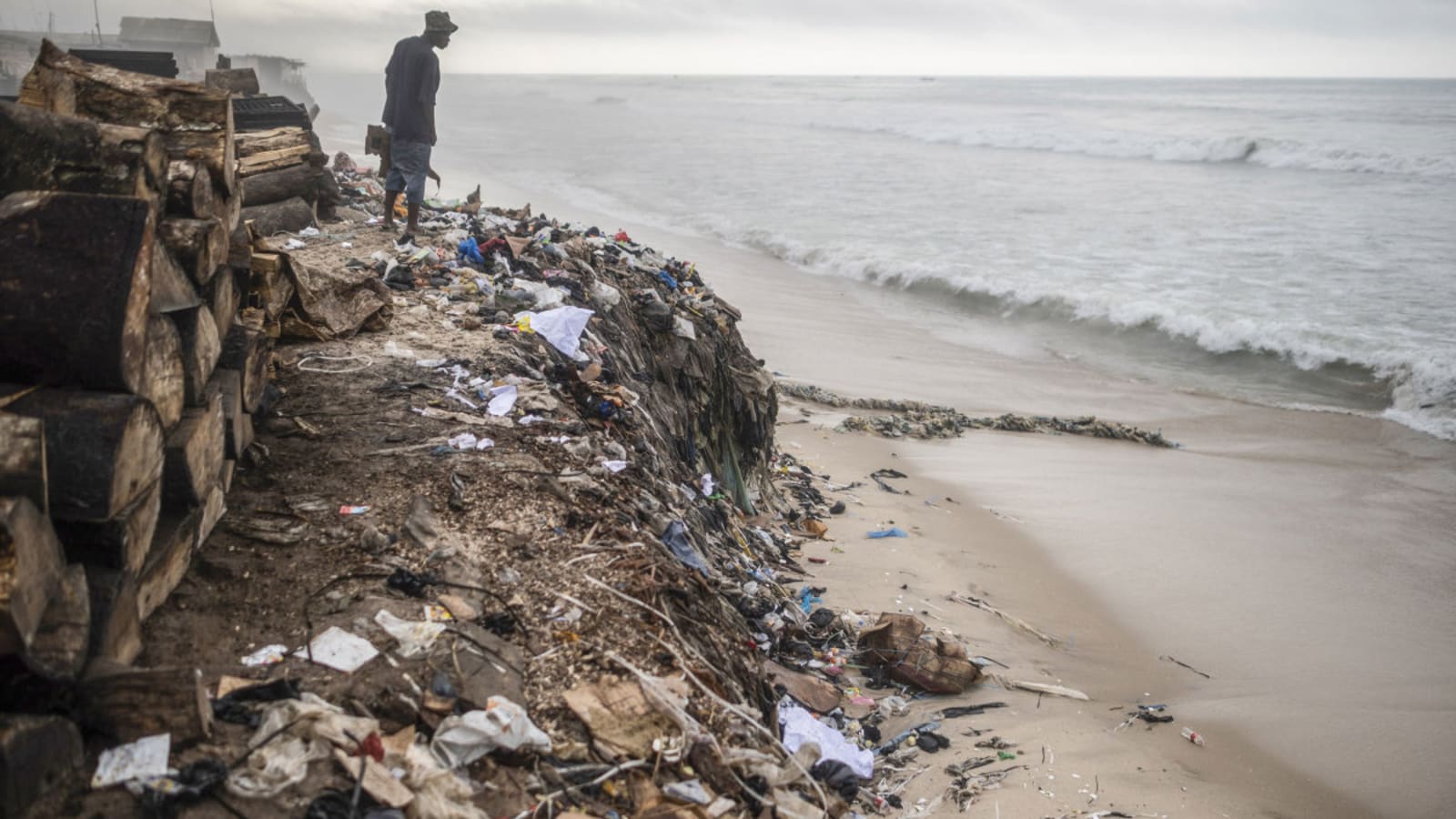 Mounds of Donated Clothes Are Clogging Beaches in Ghana