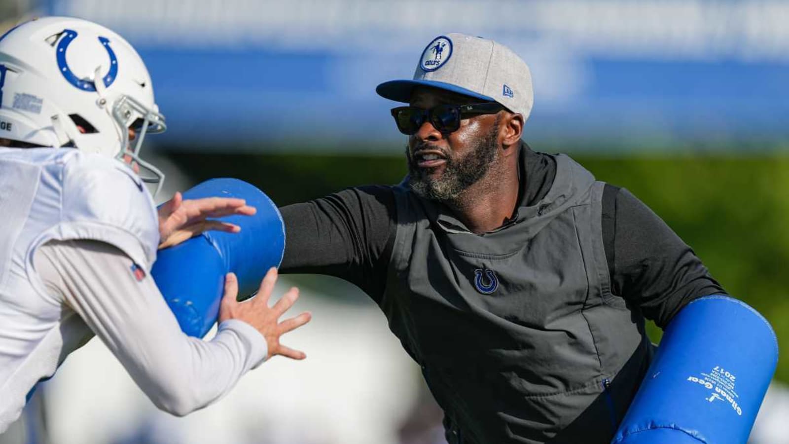 Colts legend and WR coach Reggie Wayne has an equally unique and hilarious nickname for one of his players