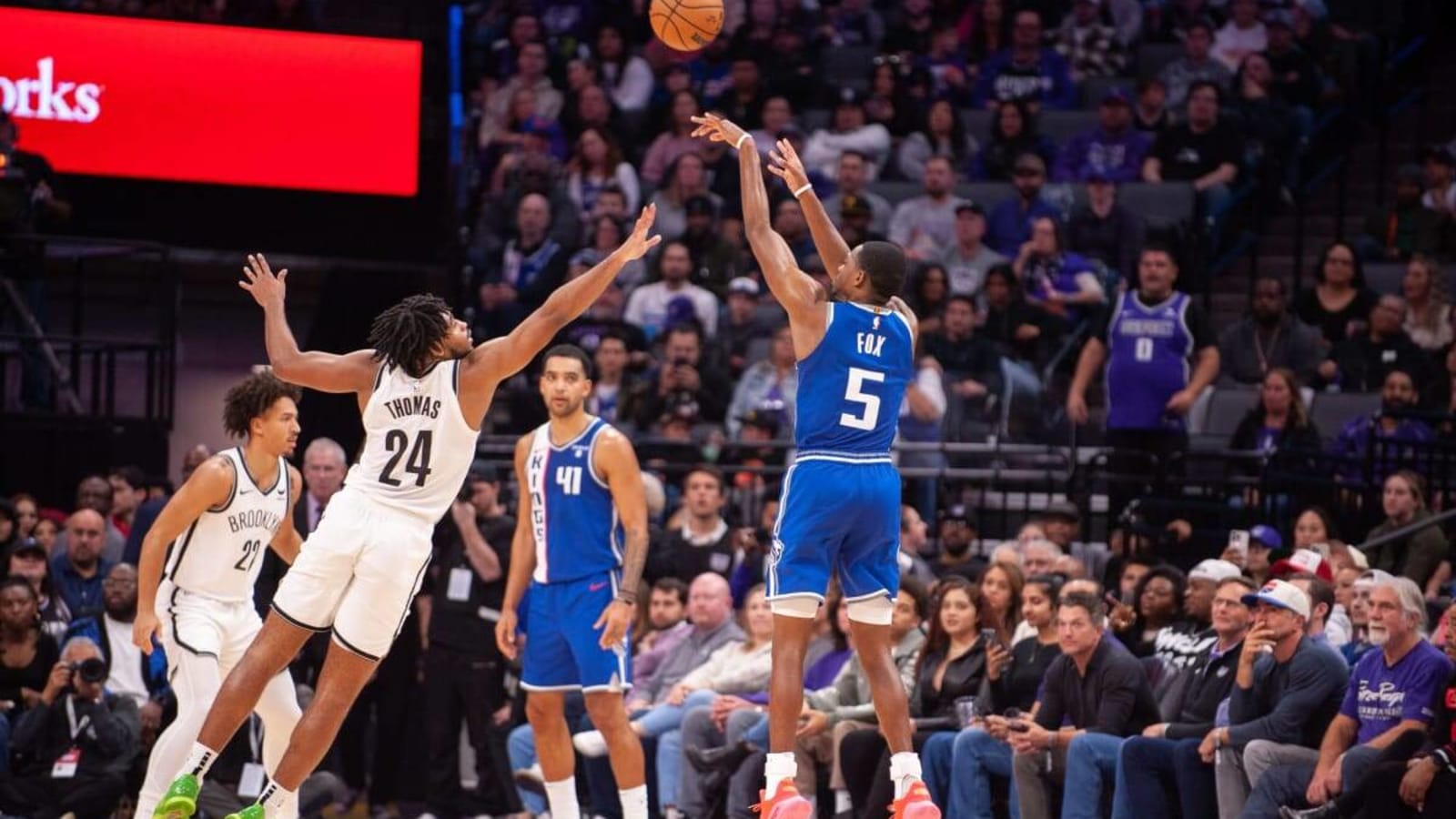 The Nets&#39; four-game winning streak gets snapped by the Sacramento Kings