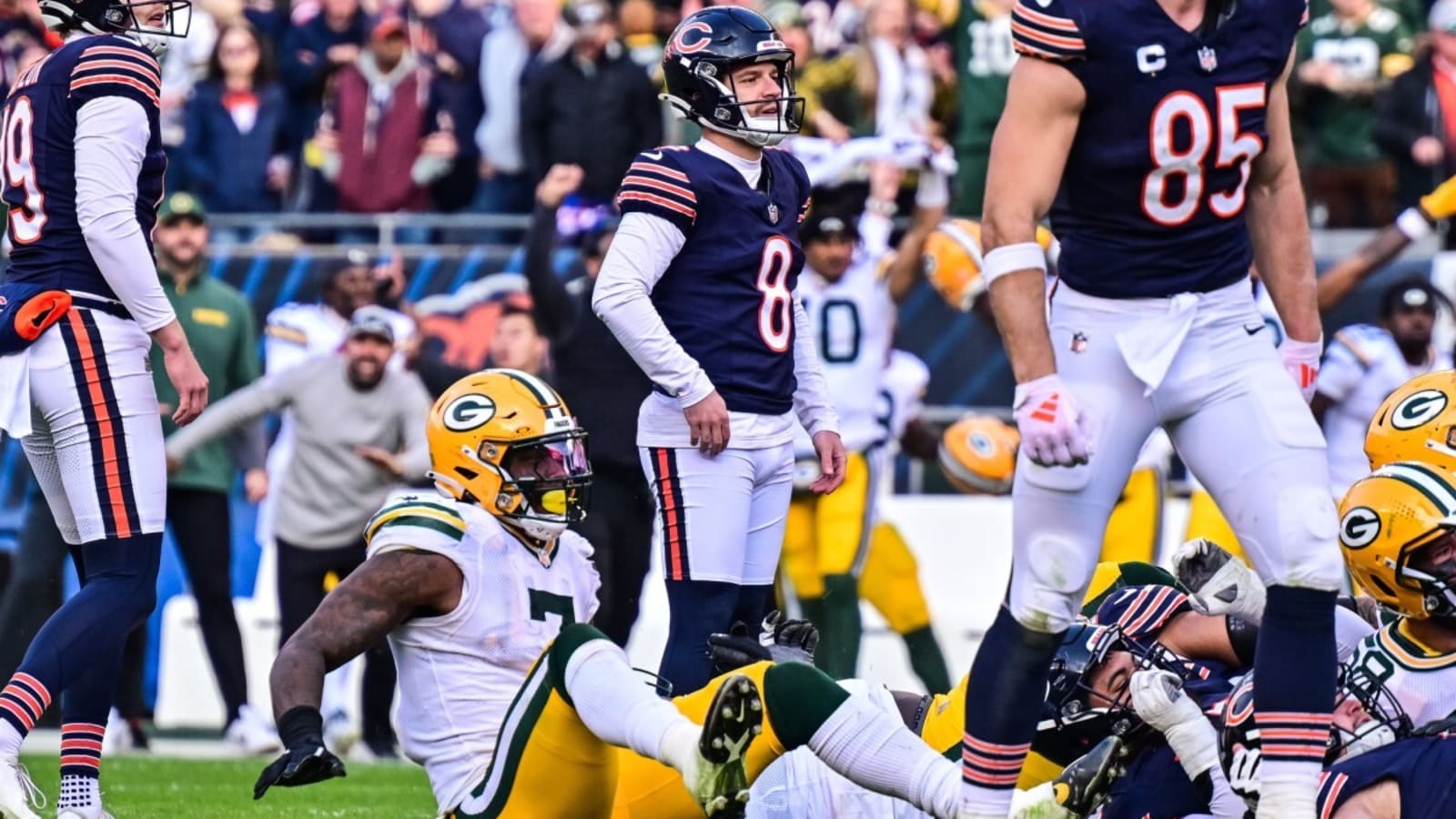 Bears&#39; blocked field goal vs. Packers ruled clean after NFL review