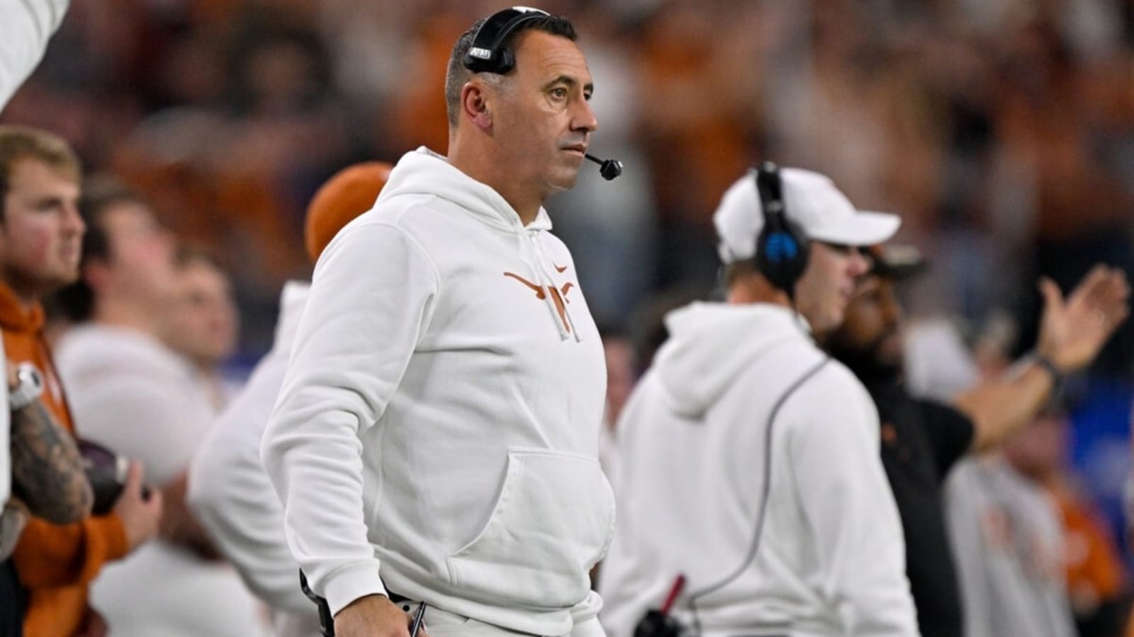 Texas HC Steve Sarkisian delivers strong statement on 2025 matchup with the Ohio State Buckeyes